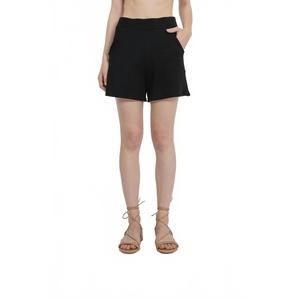 NEW CORINNE COLLECTION sienna waist band shorts in black